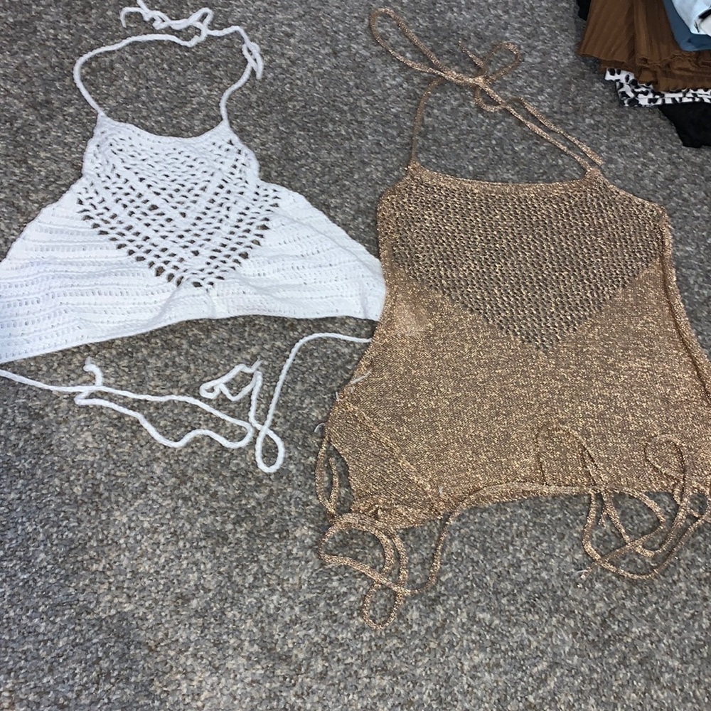 Tie Up Crop Tops